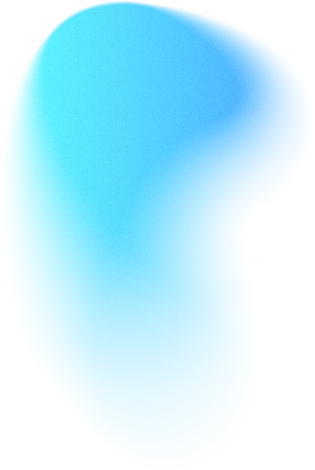 Blue Bolb Blur Gradient Design Element